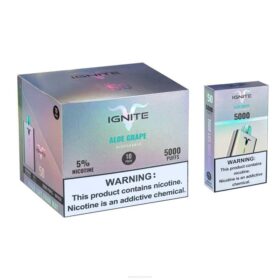 IGNITE Device Aloe Grape - IGNITE V50 Vape Pen 10-Pack X48622