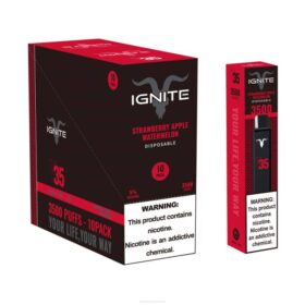 IGNITE Device Strawberry Apple Watermelon - IGNITE V35 Vape Pen 10-Pack X486126
