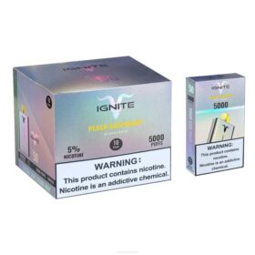 IGNITE Melbourne Peach Raspberry - IGNITE V50 Vape Pen 10-Pack X486147