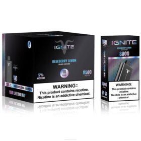 IGNITE Vape Device Blueberry Lemon - IGNITE V80 Vape Pen 10-Pack X48655