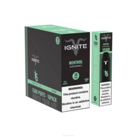 IGNITE Vape Device Menthol - IGNITE V15 Vape Pen 10-Pack X486103