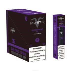 IGNITE Vape Online Blue Raspberry Ice - IGNITE V35 Vape Pen 10-Pack X486120
