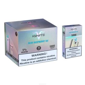 IGNITE Vape Online Blue Raspberry Ice - IGNITE V50 Vape Pen 10-Pack X486144