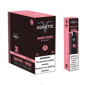 IGNITE Vape Price Mango Peach - IGNITE V35 Vape Pen 10-Pack X486124