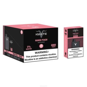 IGNITE Vape Reviews Mango Peach - IGNITE V60 Vape Pen 10-Pack X48621