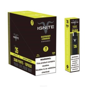 IGNITE Vape Reviews Raspberry Lemonade - IGNITE V35 Vape Pen 10-Pack X486125